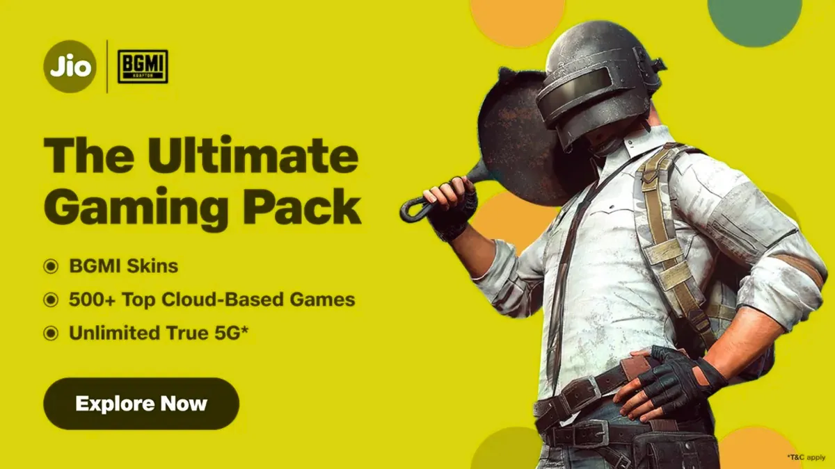Jio and Krafton Launch Exclusive Gaming Pack